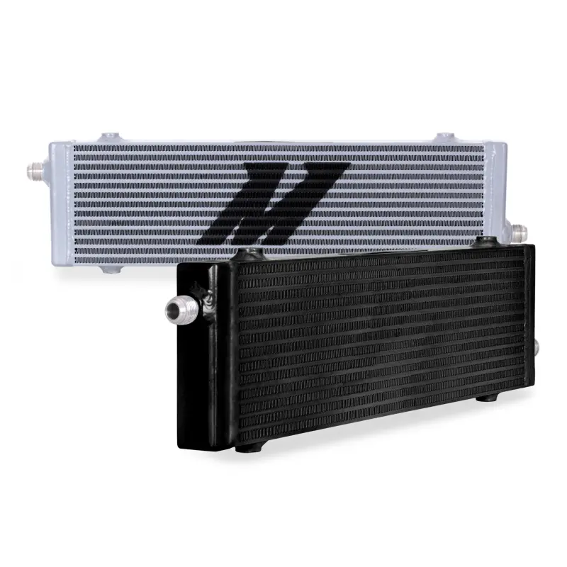 Mishimoto Universal Large Bar And Plate Cross Flow Black Oil Cooler 2