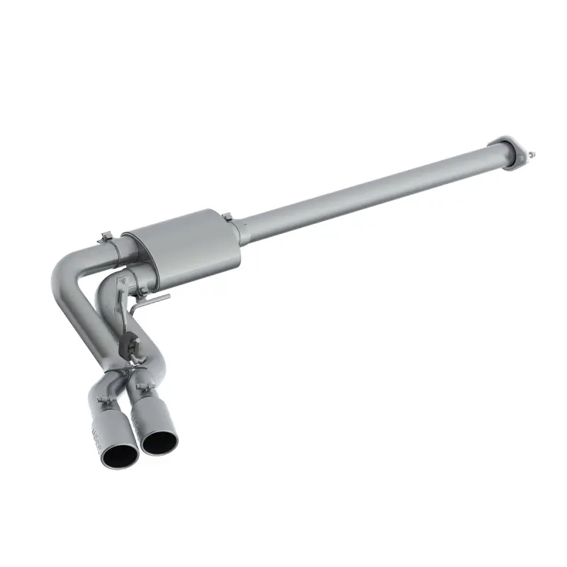 Mbrp 15-16 Ford F-150 2.7L/3.5L/5.0L 3In Cat Back Single Side Pre-Axle Dual Exit T409 1