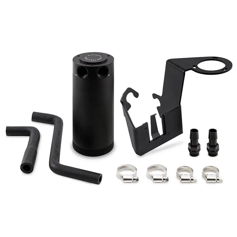 Mishimoto 03-06 Nissan 350Z / 04-07 Infiniti G35 Vq35de Pcv-Side Direct Fit Baffled Catch Can Kit 1
