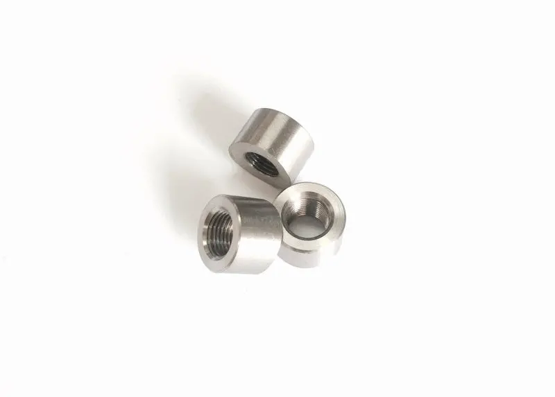 Ticon Industries 1/8In Npt Titanium Sensor Bung 1.5In To 5In Tubing - Coped End 1