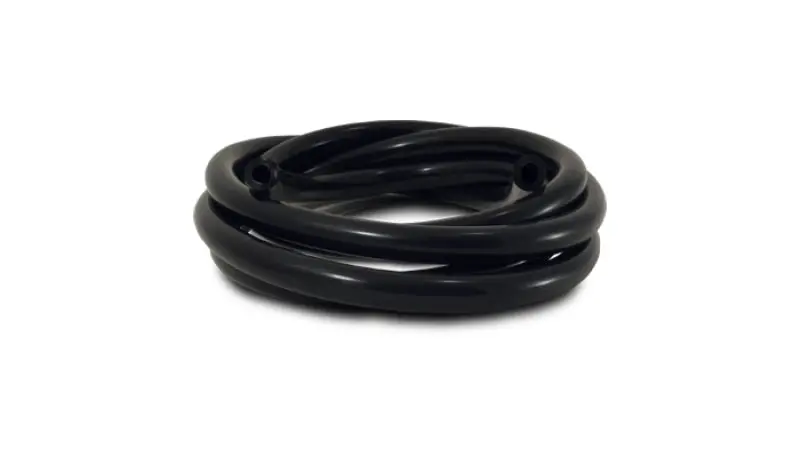 Vibrant 1/8 (3.2Mm) I.D. X 50 Ft. Silicon Vacuum Hose - Black 1