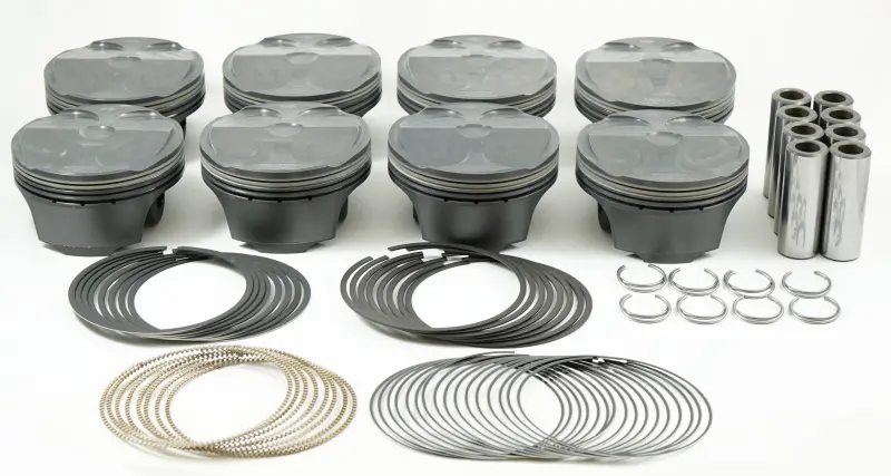 Mahle Ms Piston Set Gen 3 Coyote 308Ci 3.662In Bore 3.65In Stroke 5.933In Rod .866 Pin 8.4Cc 12 Cr 1