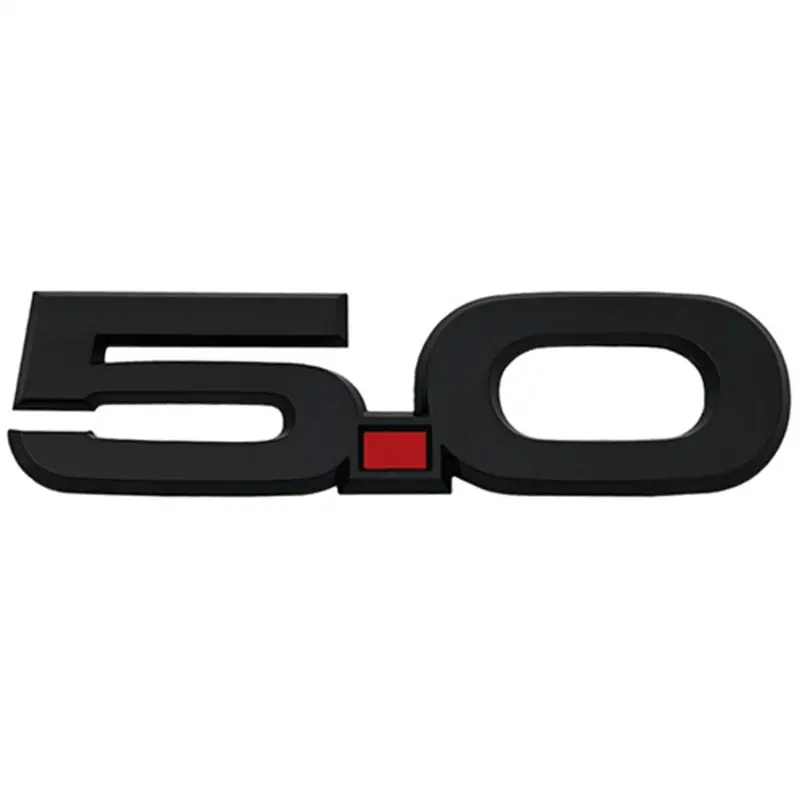 Ford Racing 15-17 Ford Mustang 5.0L Fender Emblem Black 2