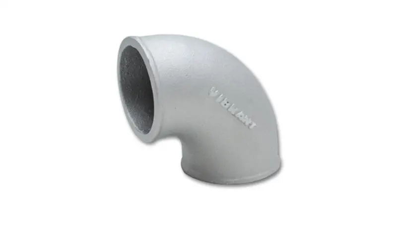 Vibrant 2.5In O.D. Cast Aluminum Elbow (90 Degree Tight Radius) 1
