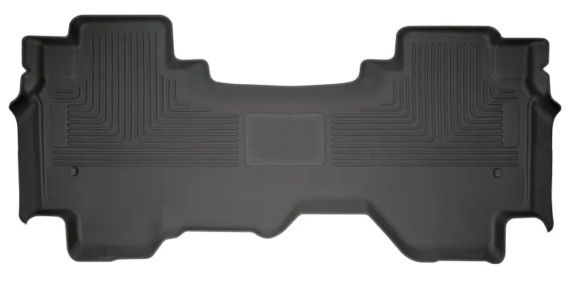 Husky Liners 2019+ Dodge Ram 1500 Quad Cab Weatherbeater 2Nd Seat Black Floor Liners 1