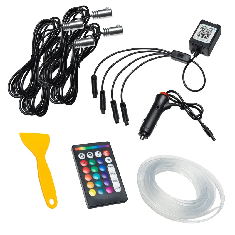 Oracle Fiber Optic Led Interior Kit - Colorshift (4Pcs) - Colorshift 1