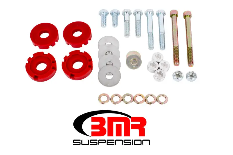 Bmr 15-17 S550 Mustang Differential Lockout Bushing Kit (Polyurethane) - Red 1