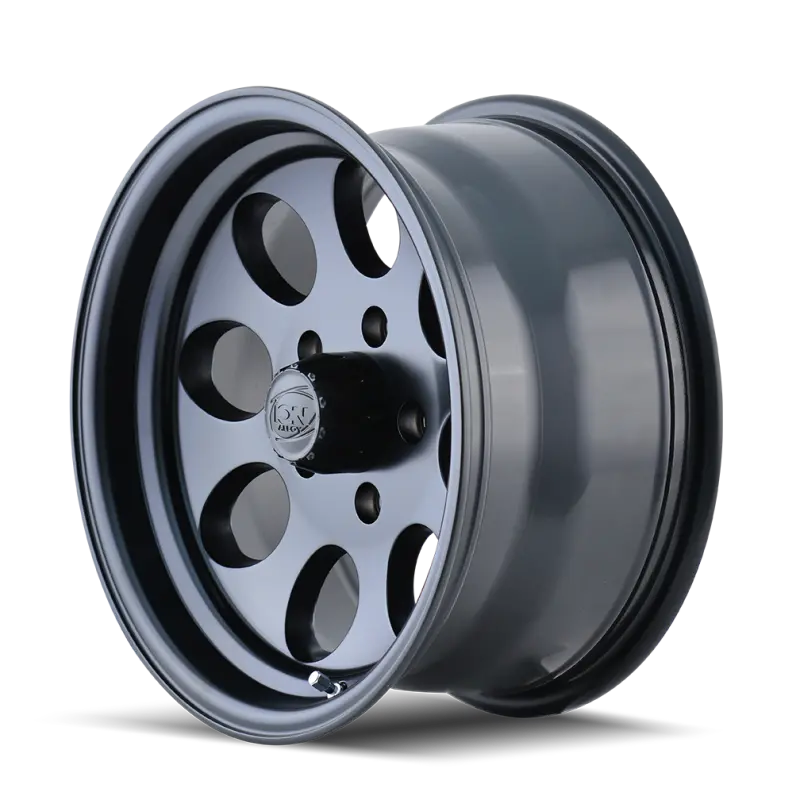 Ion Type 171 18X9 / 8X165.1 Bp / 0Mm Offset / 130.8Mm Hub Matte Black Wheel 1