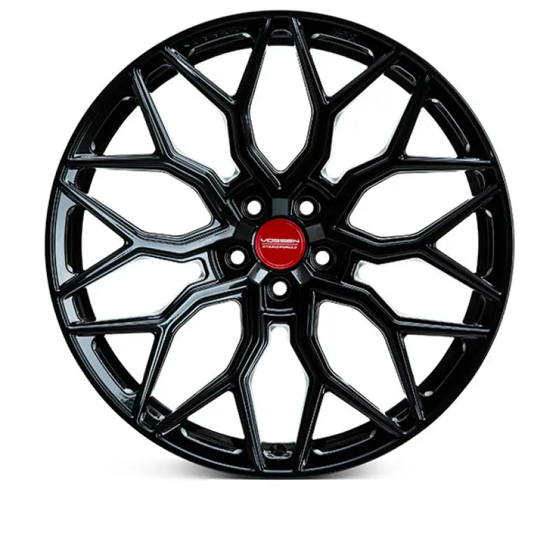 Vossen Hf-2 22X10.5 / 5X120 / Et38 / Deep Face / 72.56 - Gloss Black 1