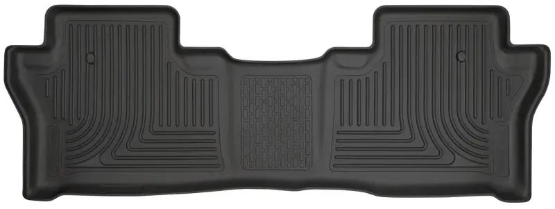 Husky Liners 2016 Honda Pilot Weatherbeater 2Nd Row Black Floor Liners 1
