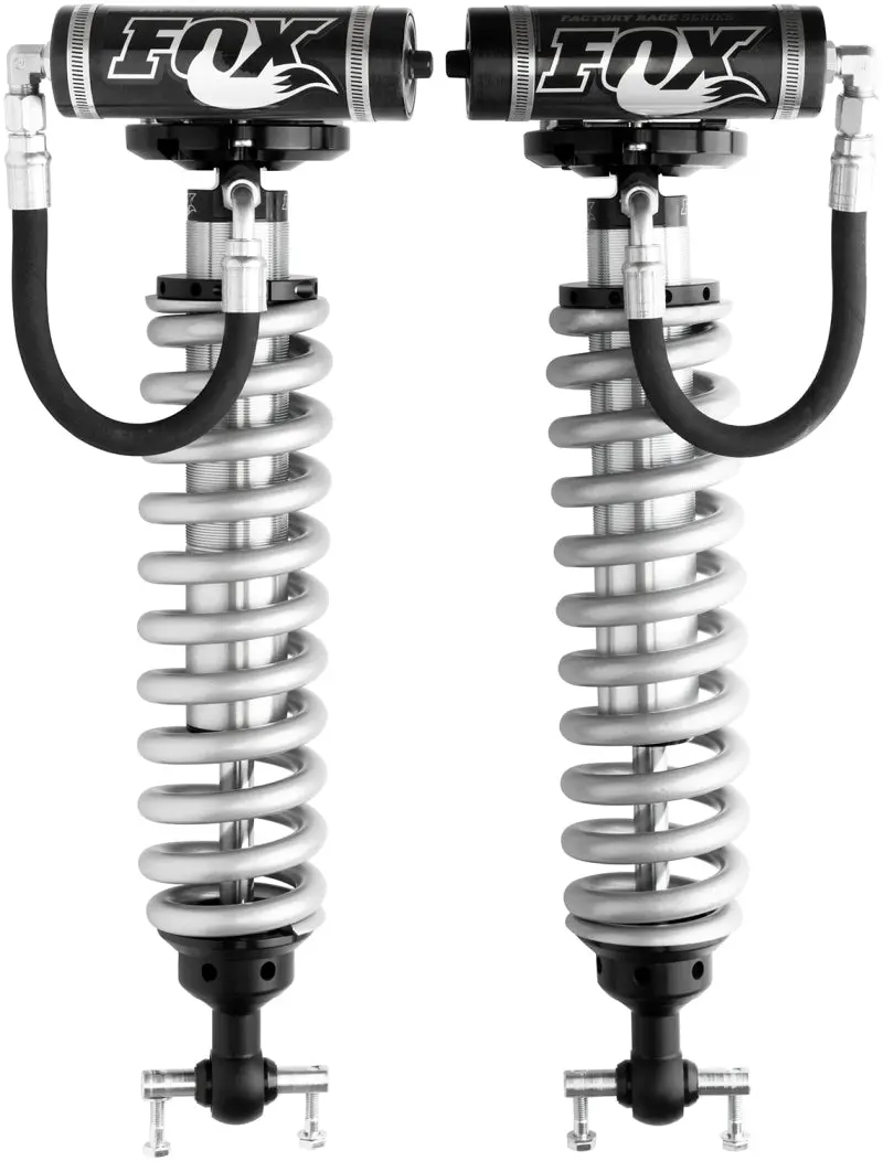 Fox 07+ Chevy 1500 2.5 Factory Series 4.4In. Remote Reservoir Coilover Shock Set / 0-2In. Lift 1