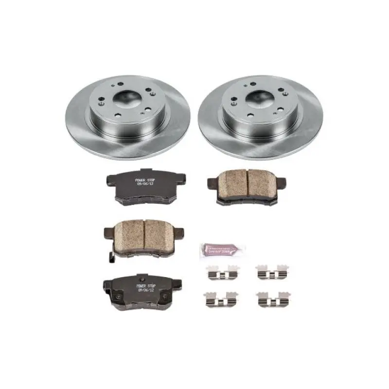 Power Stop 11-14 Acura Tsx Rear Autospecialty Brake Kit 1