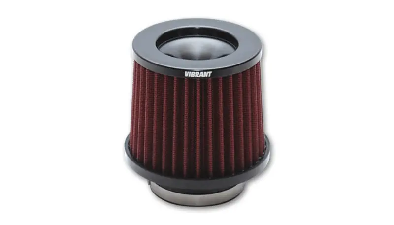 Vibrant The Classic Performance Air Filter (5.25In O.D. Cone X 5In Tall X 3.5In Inlet I.D.) 2