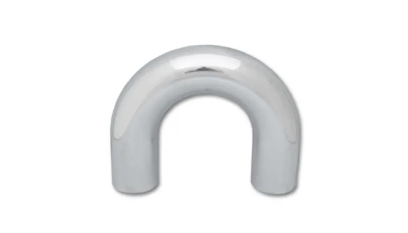 Vibrant 2.75In O.D. Universal Aluminum Tubing (180 Degree Bend) - Polished 2