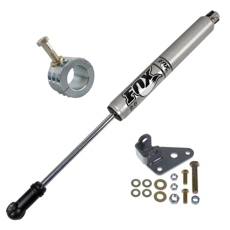 Synergy 07-18 Jeep Wrangler Jk/Jku Fox Steering Stabilizer Relocation Bracket 1