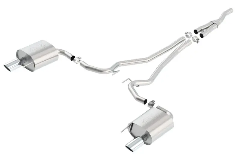 Borla Atak Cat Back 15-17 Ford Mustang 2.3L Ecoboost Mt/At 2.25In Pipe 4In Tip 1