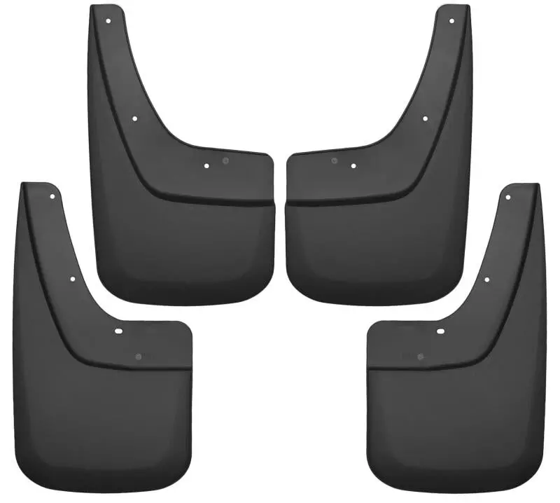 Husky Liners 14-17 Gmc Sierra 1500 / 15-16 Sierra 2500 Hd Front And Rear Mud Guards - Black 1