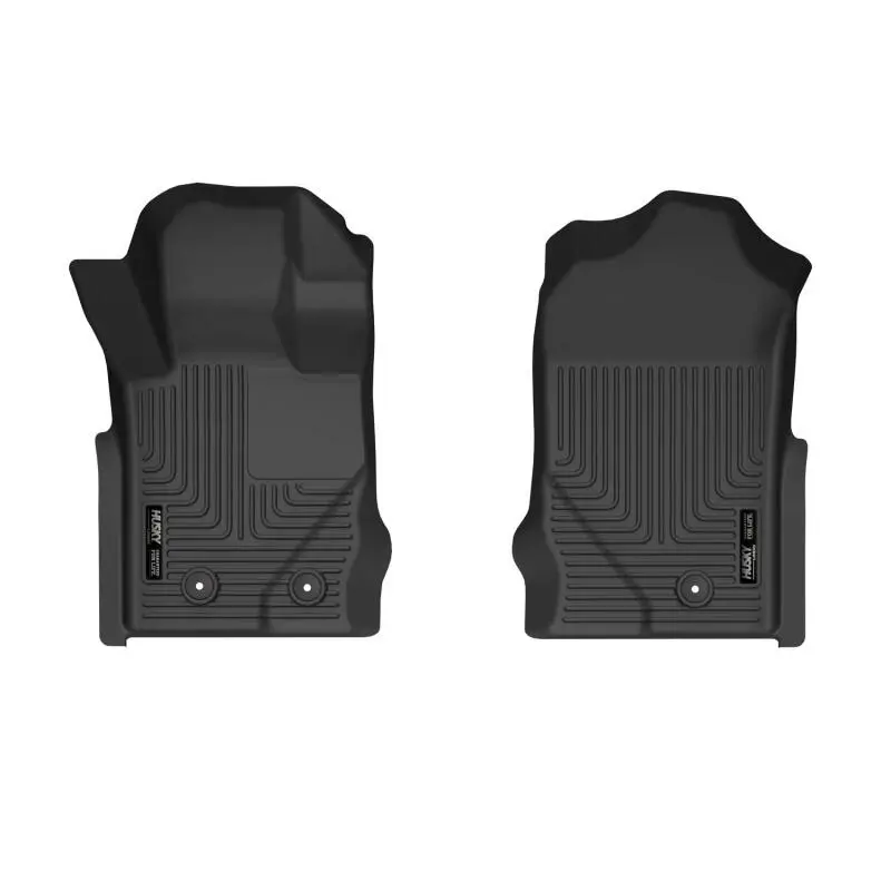 Husky Liners 21-22 Ford Bronco 2/4 Door X-Act Front Floor Liners - Black 1
