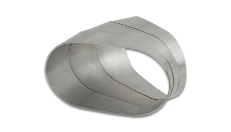 Vibrant Horizontal 304 Ss Nominal 3In. Oval / 2.95In. Centerline Radius, 15 Degree Per Cut -Set Of 3 1