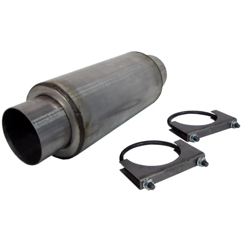 Mbrp Universal Resonator 4 Inlet /Outlet 12 Body 18 Overall Aluminized 1