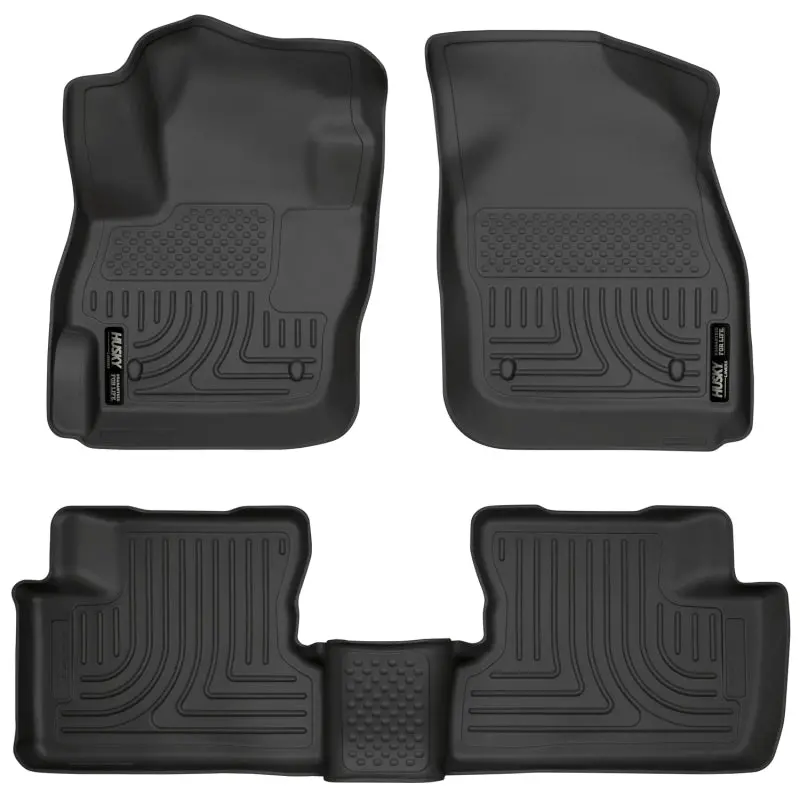 Husky Liners 10-12 Mazda 3 Weatherbeater Combo Black Floor Liners 1