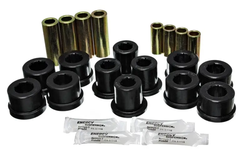 Energy Suspension 87-92 Toyota Supra Black Front Control Arm Bushing Set 1