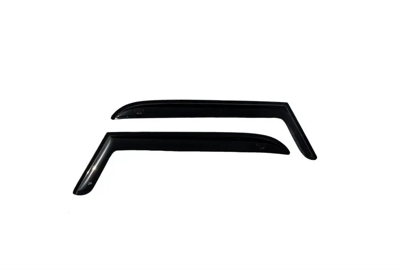 Avs 97-06 Jeep Wrangler Ventvisor Outside Mount Window Deflectors 2Pc - Smoke 2