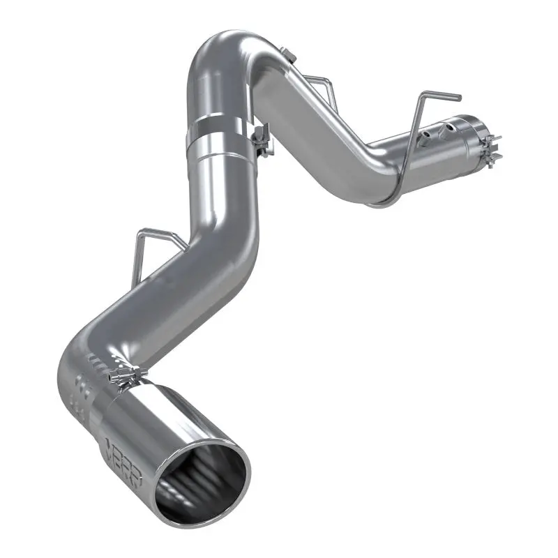 Mbrp 2020+ Gmc/Chevy 2500/3500 6.6L Duramax 4In Mand Bent Tubing Al-Ser Cat Back Single Side - Alum 1