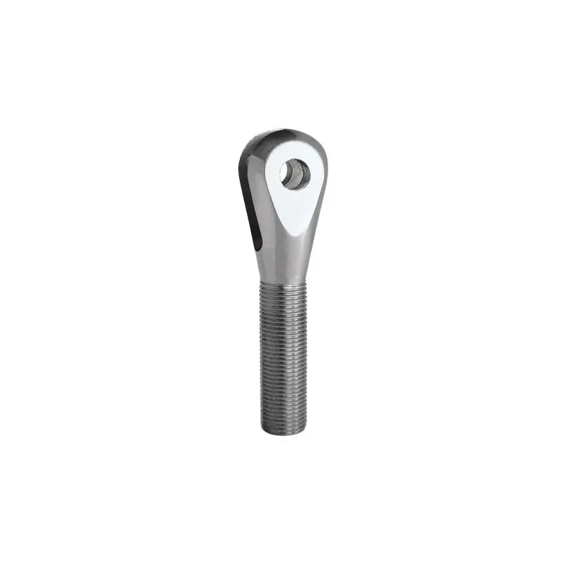 Qa1 Clevis - Left Hand - 3/8-5/8In - 3/8In Slot - Carbon Steel 2