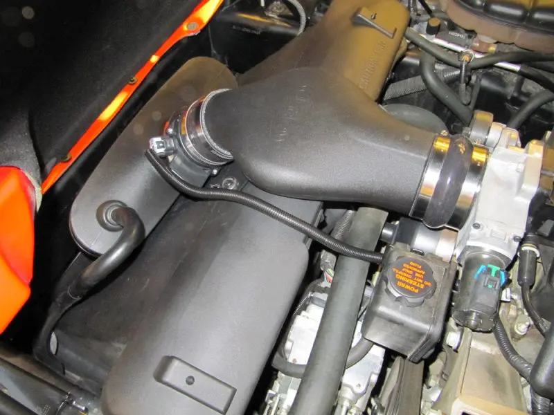 Airaid 01-04 Corvette C5 Cad Intake System W/ Tube (Oiled / Red Media) 2