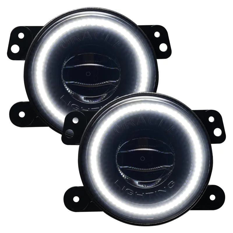 Oracle Jeep Wrangler Jk/Jl/Jt High Performance W Led Fog Lights - White 1