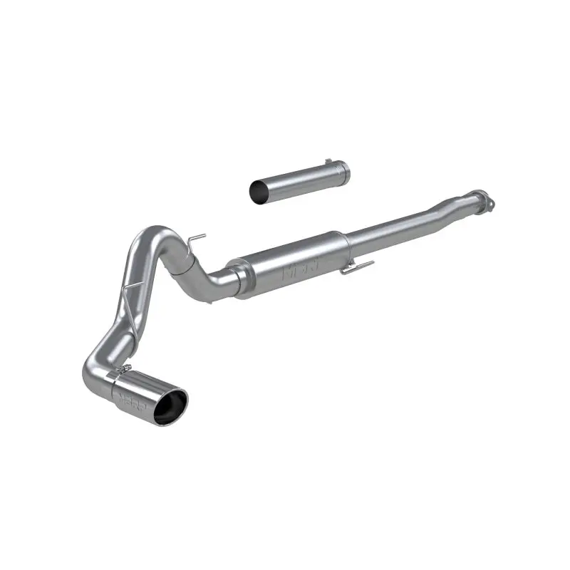 Mbrp 2021+ Ford F150 2.7L/3.5L/5.0L 4In Aluminized Steel Cat-Back - Race Version 1