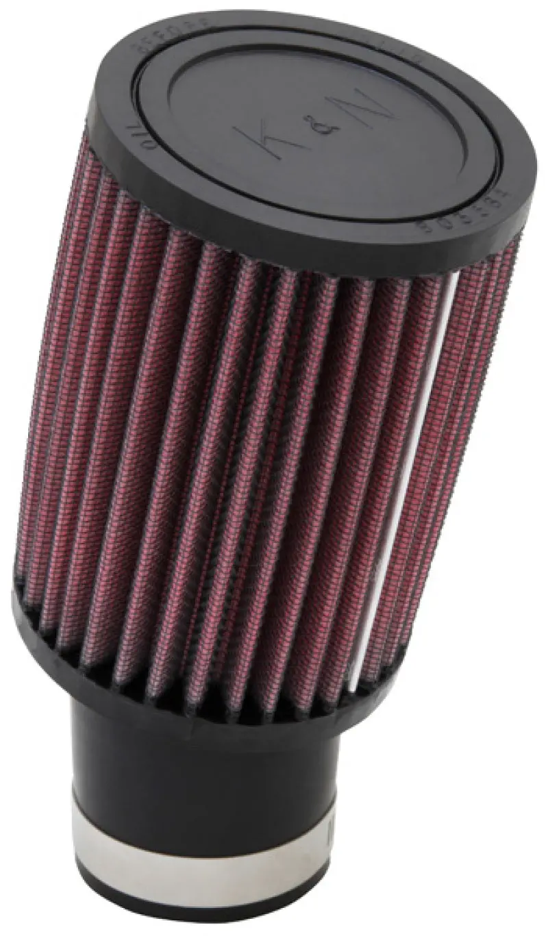 K&N Filter Universal Rubber Filter - Round Straight - Angled Flange For 81-82 Honda Atc250r 250 2