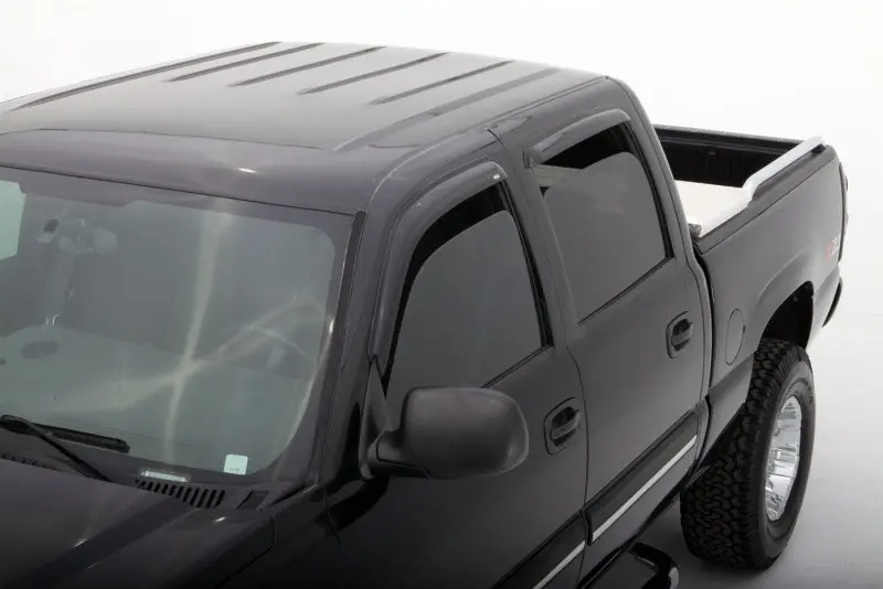 Avs 02-06 Cadillac Escalade Ext Ventvisor Outside Mount Window Deflectors 4Pc - Smoke 1