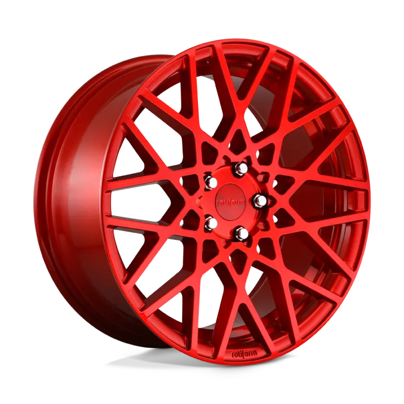 Rotiform R109 Blq Wheel 19X8.5 5X112 45 Offset - Candy Red 1