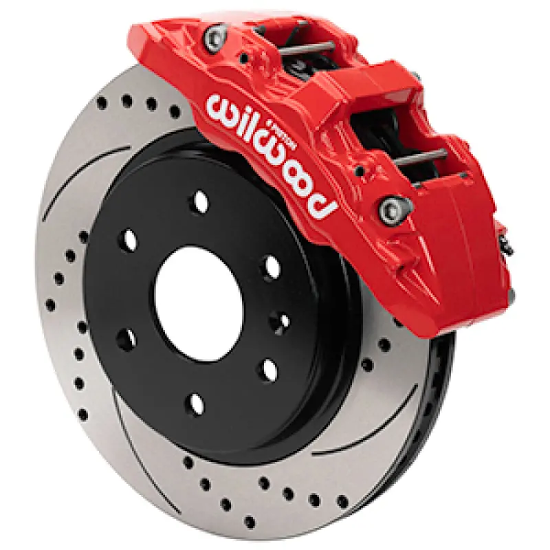 Wilwood 99-06 Chevy Silverado/Gmc Sierra Aero6-Dm Front Brake Kit - D&S - Red 1
