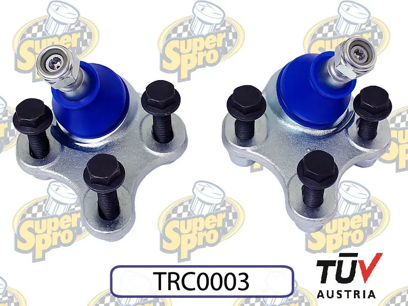 Superpro 2006 Audi A3 Base Front Lower Camber Adjustable Ball Joint Set 1