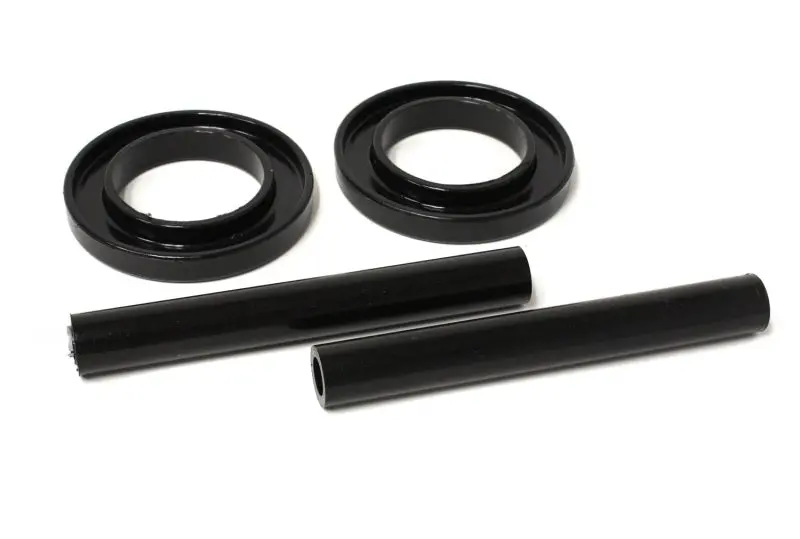 Energy Suspension 83-04 Ford Mustang Svo Black Front Spring Upper & Lower Isolator Set 1