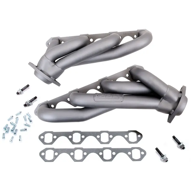 Bbk 79-93 Mustang 5.0 Shorty Unequal Length Exhaust Headers - 1-5/8 Titanium Ceramic 2