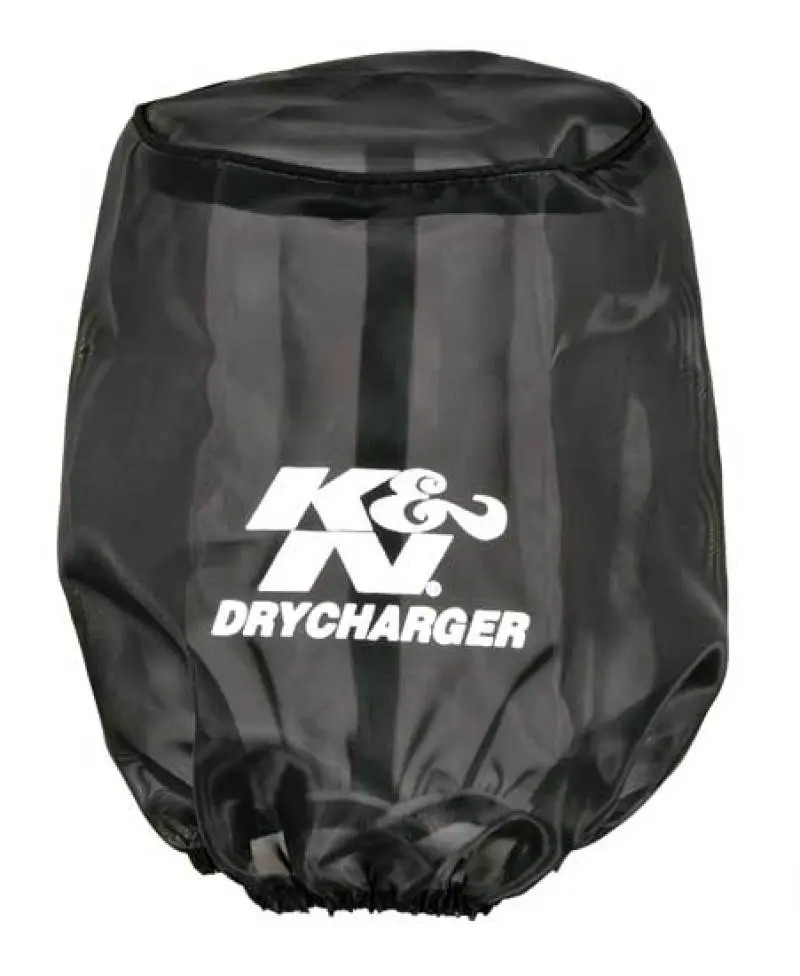 K&N Drycharger Air Filter Wrap Round Tapered Black 5.375In Base Id X 4.375In Top Id X 7 H 1