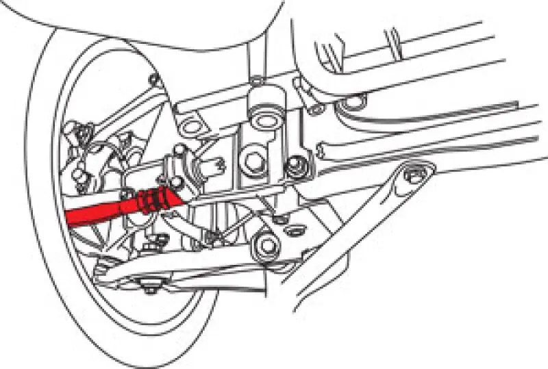 Spc Performance Porsche Rear Toe Link 2