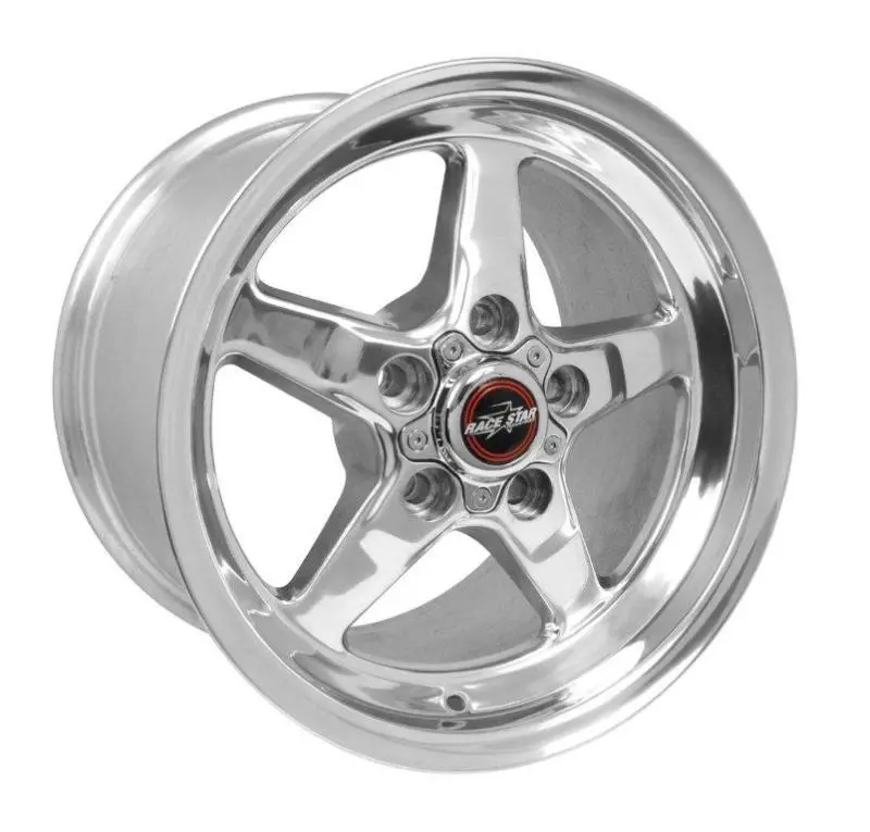 Race Star 92 Drag Star 15X10.00 5X4.50Bc 7.25Bs Direct Drill Polished Wheel 1