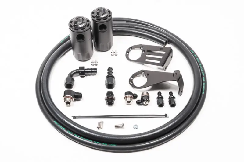Radium Engineering Nissan S15 Silvia/200Sx Dual Catch Can Kit Fluid Lock 1