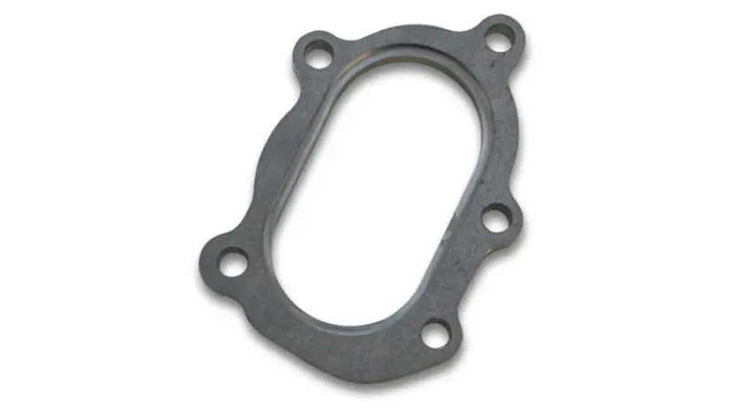 Vibrant Gt25r / Gt28r Discharge Flange With Oval Outlet (5 Bolt) T304 Ss 1/2In Thick 2