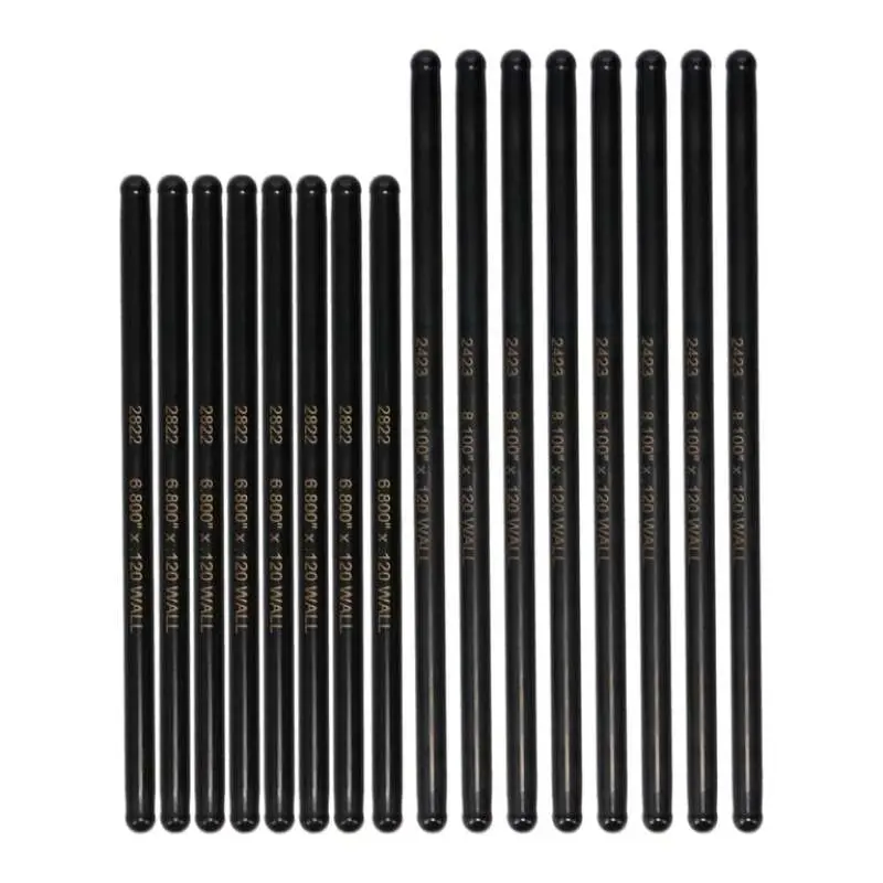 Manley Dodge 5.7L/6.4L Hemi 5/16In .120In Wall Chrome Moly Swedged End Pushrods (8 Int/8 Exh) 1