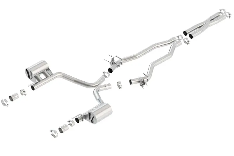 Borla 2015 Dodge Challenger Srt/392 Hemi 6.4L V8 Atak Catback Exhaust W/ Valves Factory Bezel 1