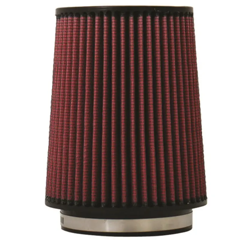 Injen High Performance Air Filter - 5 Black Filter 6 1/2 Base / 8 Tall / 5 1/2 Top 1