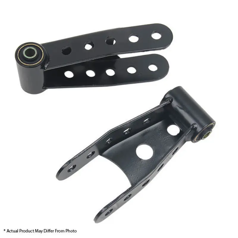 Belltech Shackle Kit 2019+ Silverado / Sierra 2Wd/4Wd 2In Drop 1