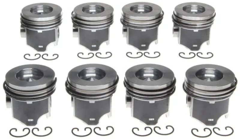Mahle Oe Navistar Maxxforce 7 6.4L Diesel .75Mm Piston Set (Set Of 8) 1