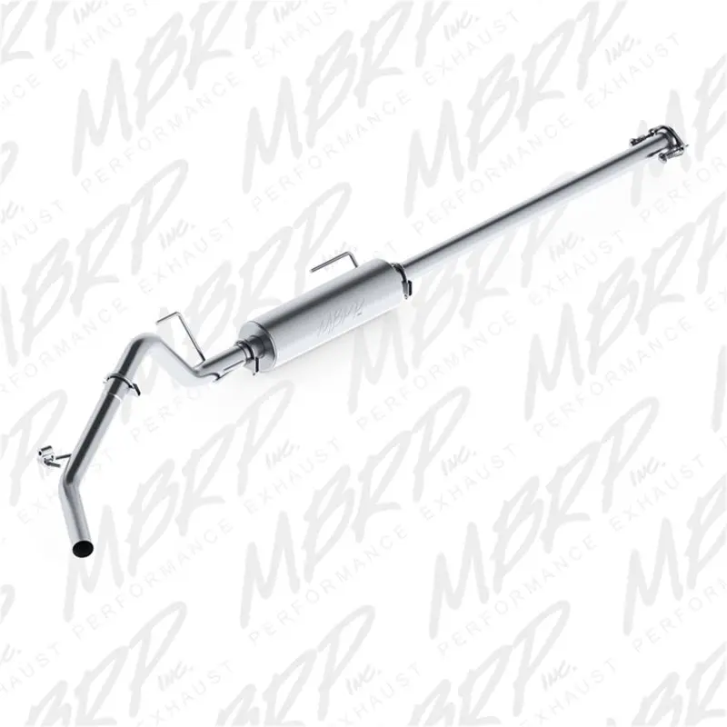 Mbrp 2005-2013 Toyota  Tacoma 4.0L Ec/Cc Cat Back Single Exit Al P Series Exhaust 1